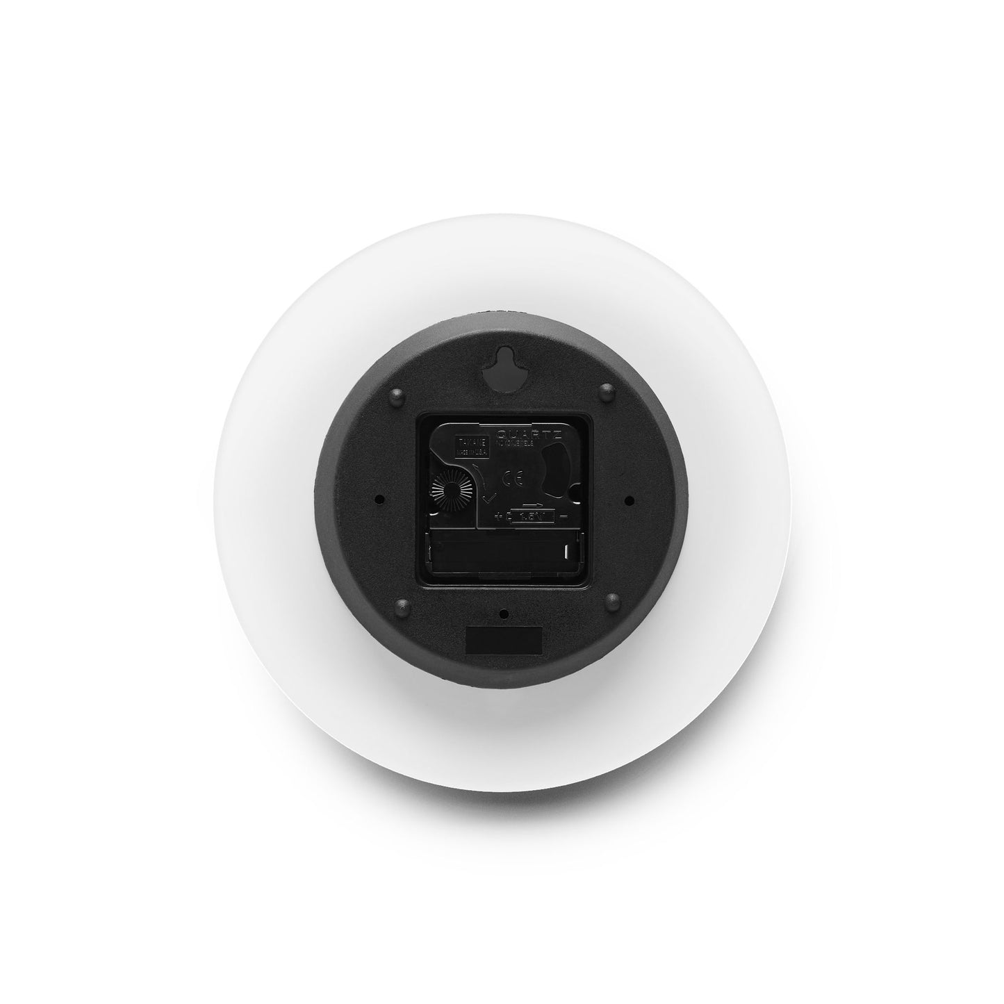 Monochrome Wilderness Wall Clock – Minimal Art for Outdoor Souls