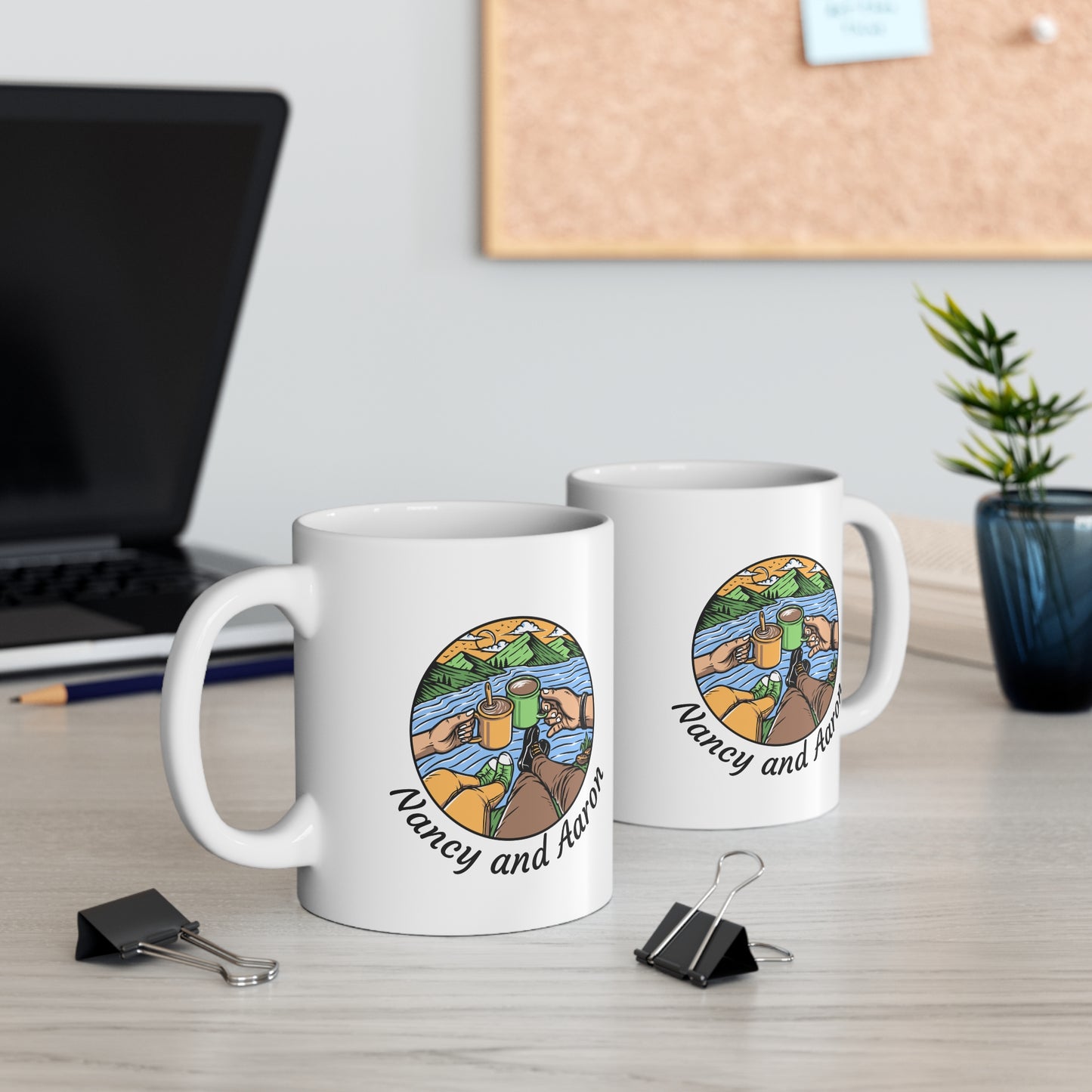 Couples Coffee Mug – Mountain View Adventure Design