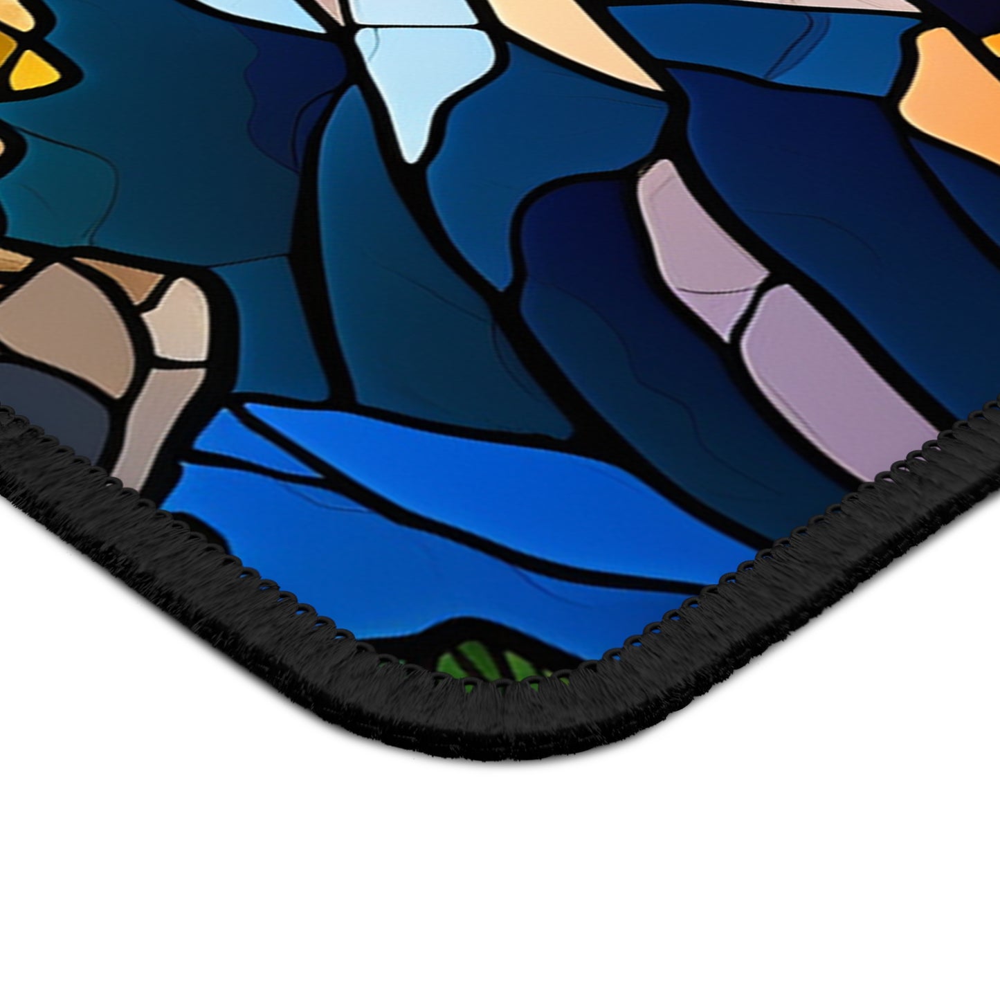 Mountain Hiker Mouse Pad – Bold Art for Outdoor Enthusiasts