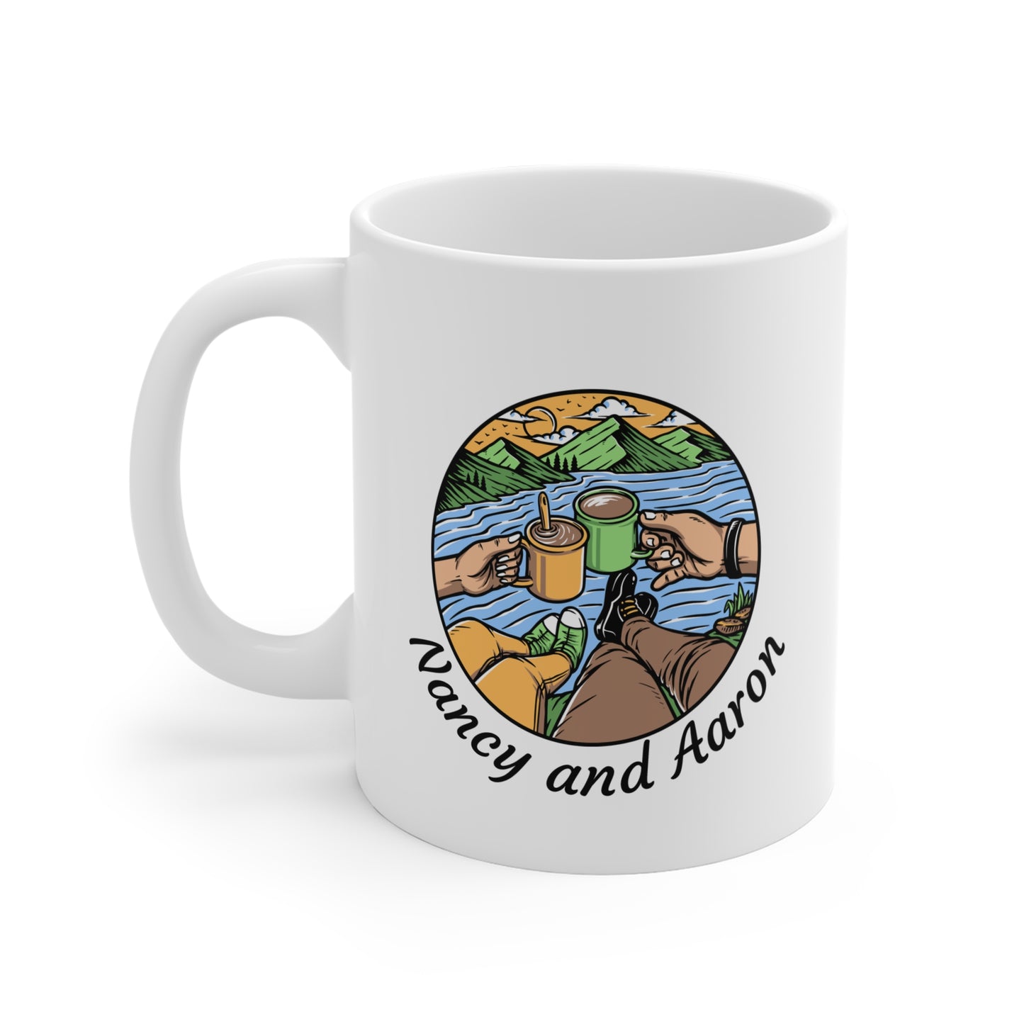 Couples Coffee Mug – Mountain View Adventure Design