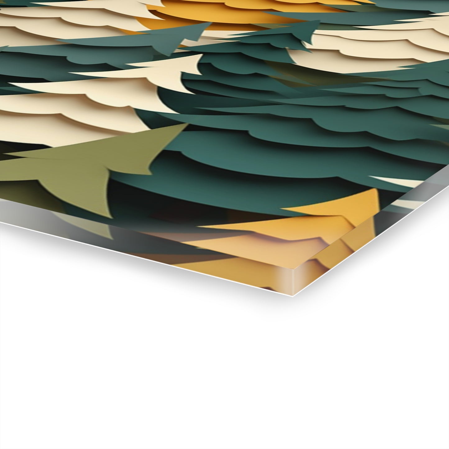 Colorful Forest Acrylic Wall Art – Nature-Inspired Decor