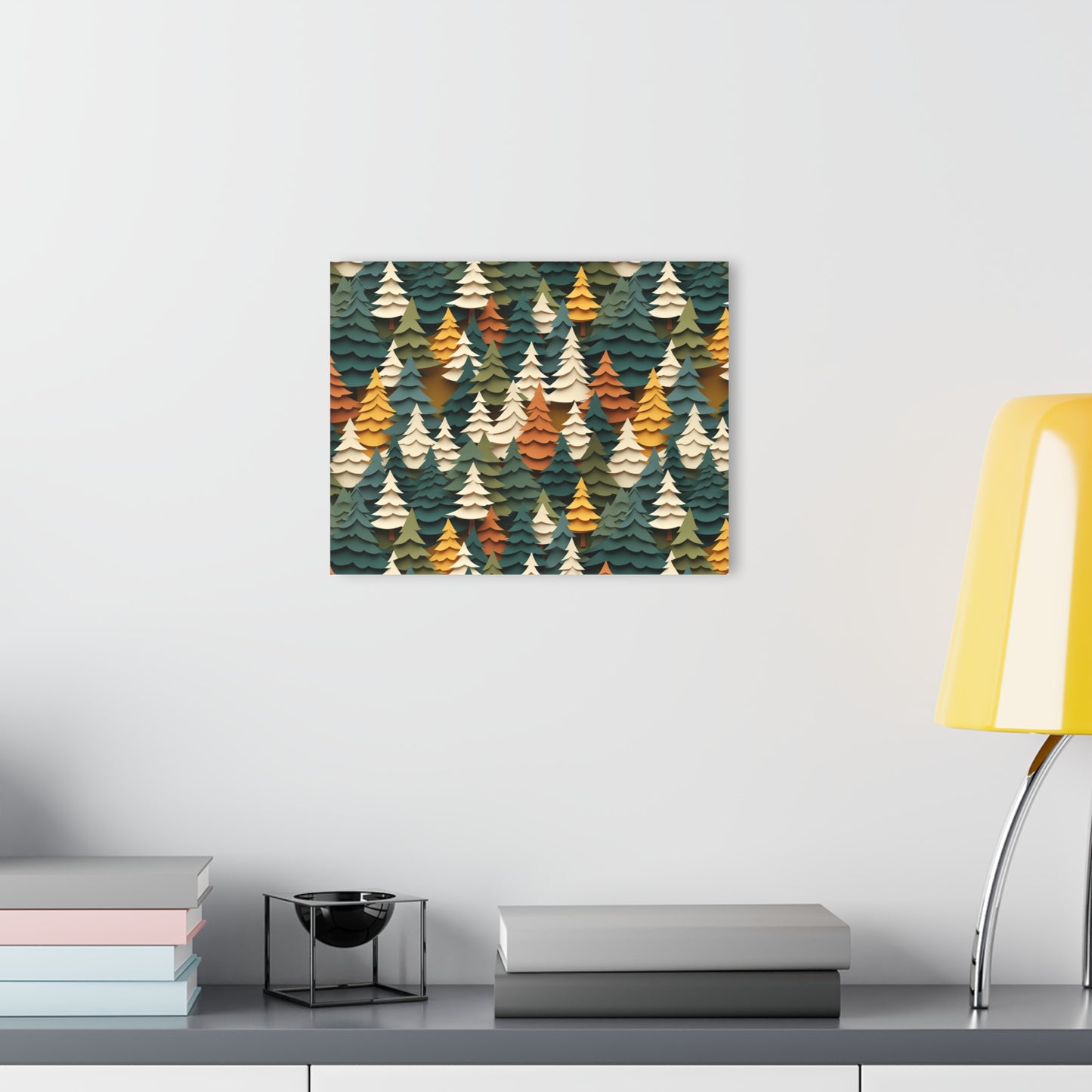 Colorful Forest Acrylic Wall Art – Nature-Inspired Decor