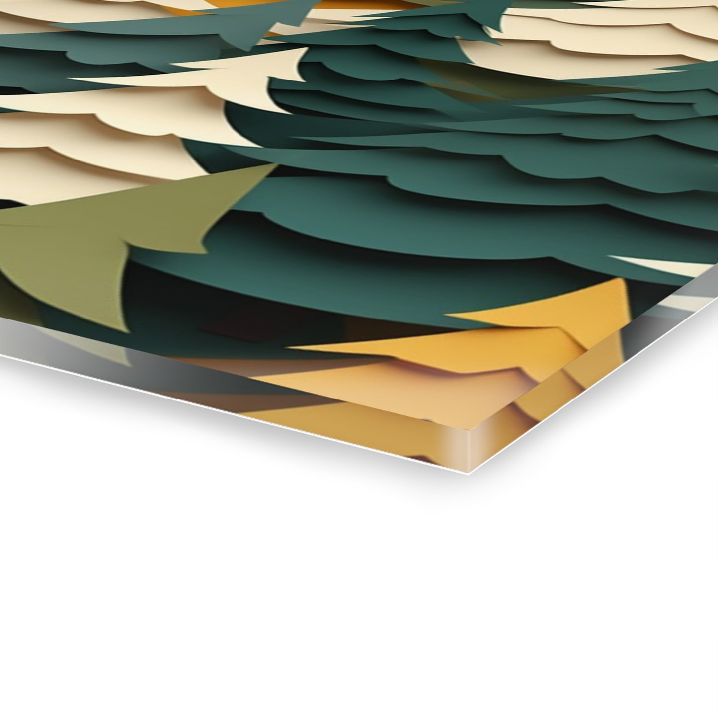 Colorful Forest Acrylic Wall Art – Nature-Inspired Decor
