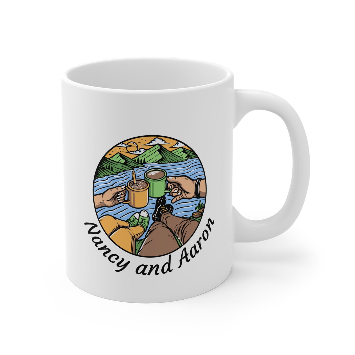 Couples Coffee Mug – Mountain View Adventure Design