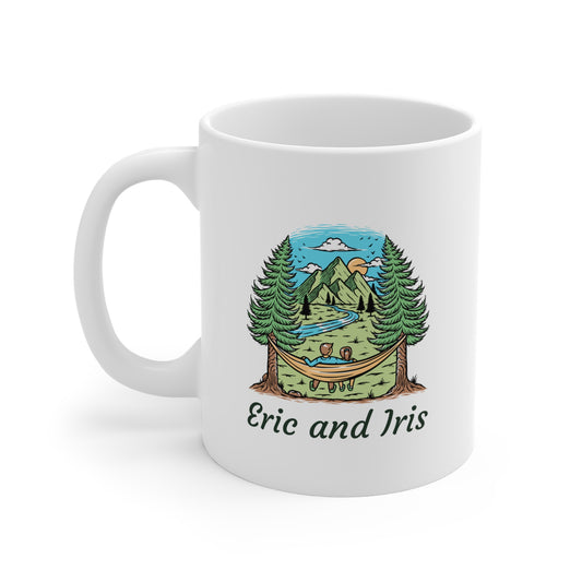 Couples Hammock Mug – Mountain & Nature Design