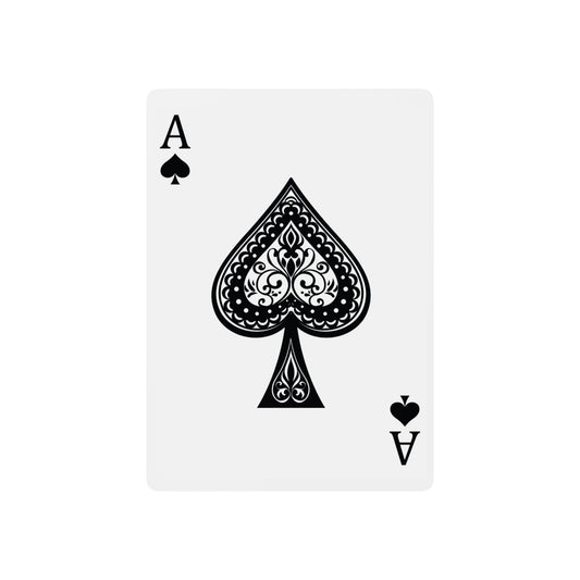 Camping Poker Cards – Serene Campsite Mountain Edition